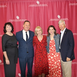 Celebrating Generosity: The University of Oklahoma's College of Allied Health Hosts Inaugural Scholarship Reception