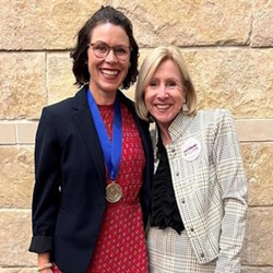 Dr. Katie Eliot wins an Academy of Nutrition and Dietetics' Medallion Award