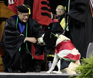 Professor Paws Graduates