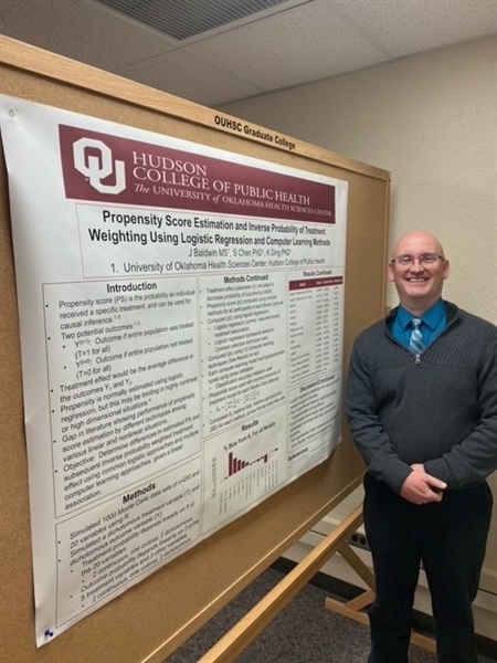 PhD Candidate Wins Student Poster Competition Award during Oklahoma Statistical Conference