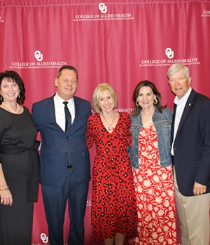 Celebrating Generosity: The University of Oklahoma's College of Allied Health Hosts Inaugural Scholarship Reception