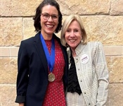 Dr. Katie Eliot wins an Academy of Nutrition and Dietetics' Medallion Award