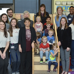 National Read Across America Day with iLEAP Children and the First Ladies of OUHSC!