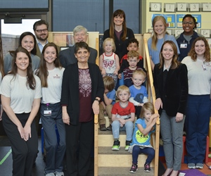 National Read Across America Day with iLEAP Children and the First Ladies of OUHSC!