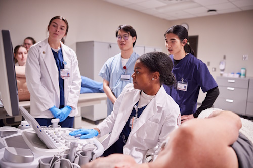 OU College of Allied Health Celebrates Opening of Interprofessional Sonography Laboratory