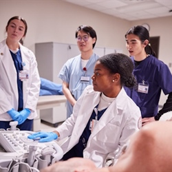 OU College of Allied Health Celebrates Opening of Interprofessional Sonography Laboratory