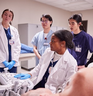 OU College of Allied Health Celebrates Opening of Interprofessional Sonography Laboratory