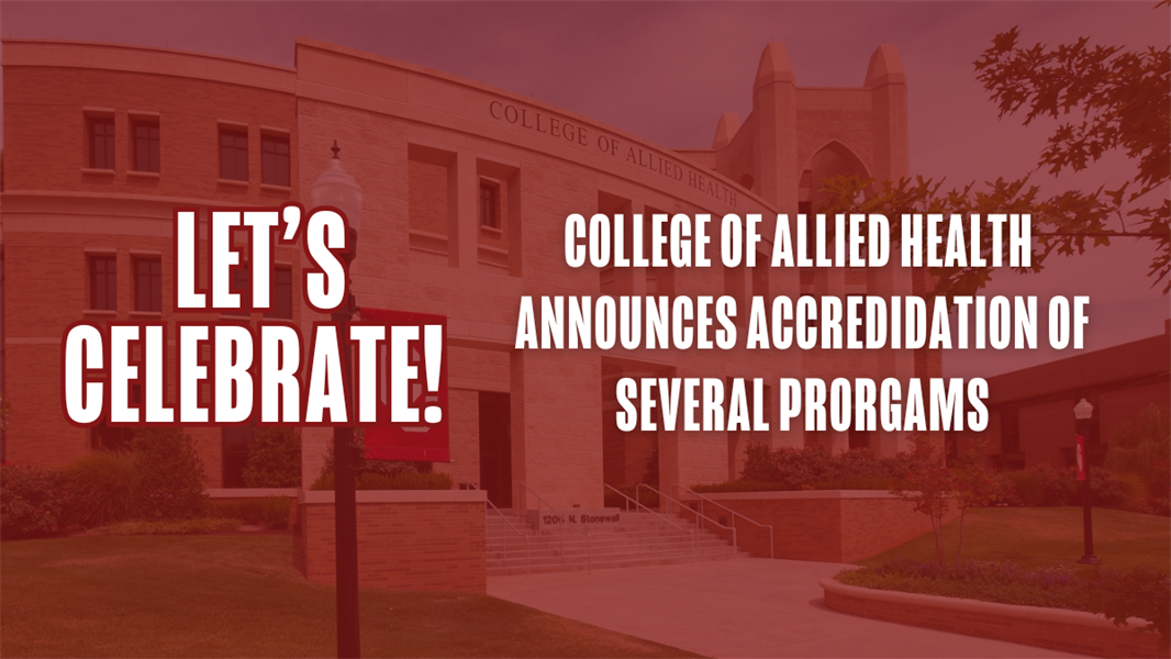 College of Allied Health Celebrates Program Accreditations and Reaccreditations