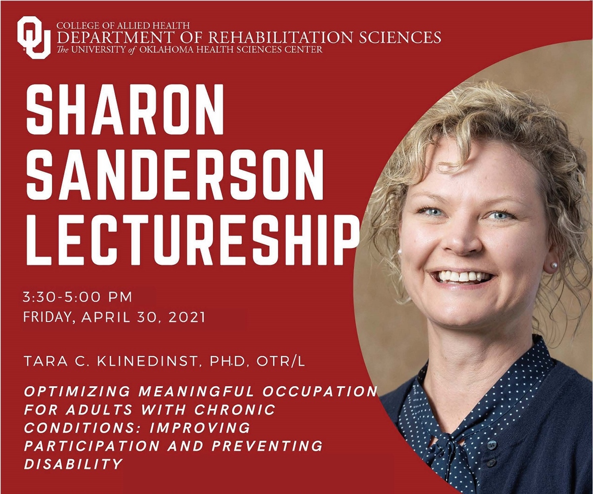 Sharon Sanderson Lecture/ CEU Certificate