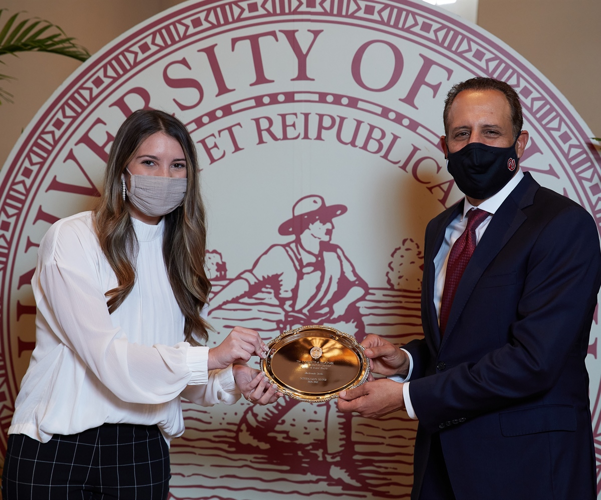 Outstanding Senior for 2020-2021