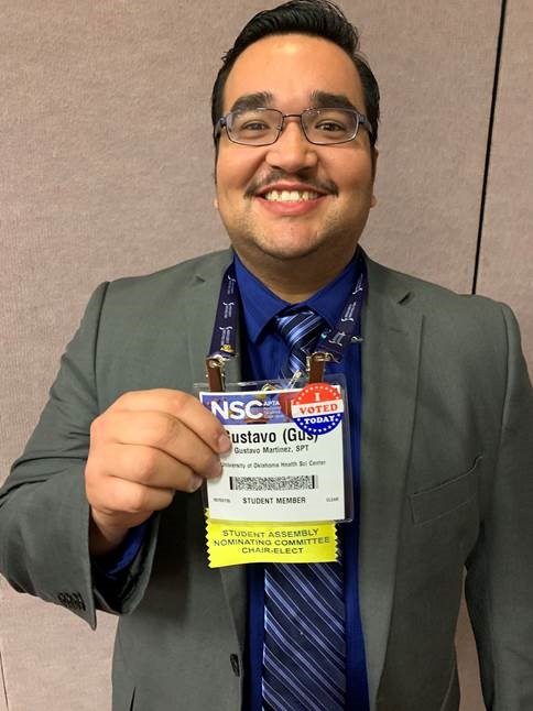 PT Student Elected to APTA Student Assembly Board of Directors