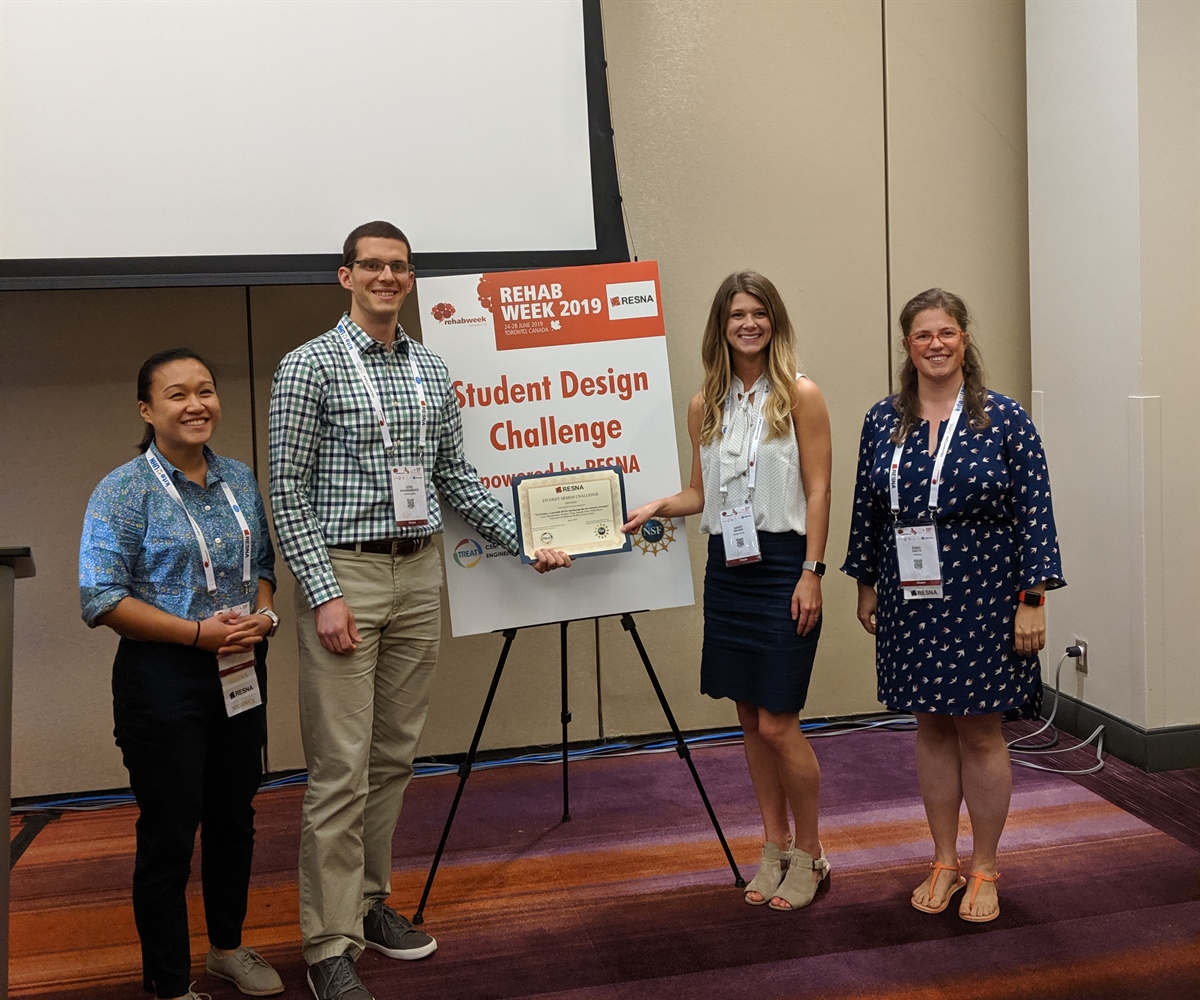 DPT/MOT Student Team Present at RESNA