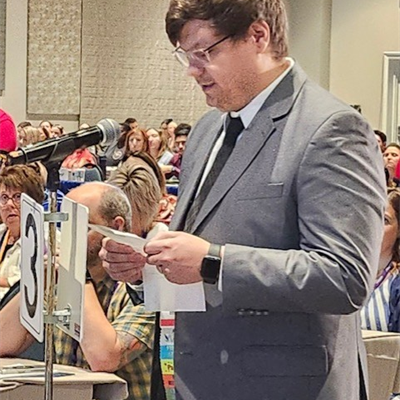 Radiation Therapy student, Ryan Davis Delivers Resolution