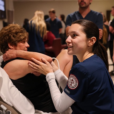 OU College of Allied Health lab promotes collaboration between sonography and medical students