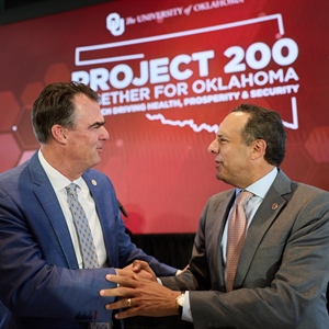 University of Oklahoma Launches Project 200, a Generational Investment in Oklahoma’s Future