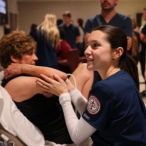 OU College of Allied Health lab promotes collaboration between sonography and medical students