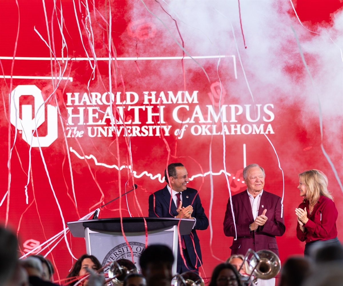 A Game Changer: Harold Hamm commits largest gift in OU history to lift health of Oklahoma, name Health Campus